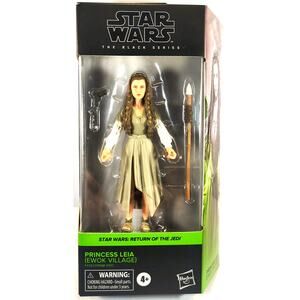 Star Wars The Black Series RTOJ PRINCESS LEIA Ewok Village, New, See Pics/Descr.